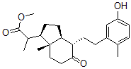 CAS#: 103596-05-0, Methyl 2-[(1R,3aS,4S,7aS)-4-[2-(5-Hydroxy-2-Methylphenyl)Ethyl]-7alpha-Methyl-5-Oxo-2,3,3a,4,6,7-Hexahydro-1H-Inden-1-Yl]Propanoate