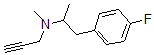 CAS#: 103596-43-6, N-[1-(4-Fluorophenyl)Propan-2-Yl]-N-Methylprop-2-Yn-1-Amine