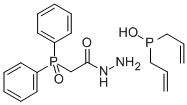 CAS#: 103597-89-3, ((Diphenylphosphinyl)acetyl)hydrazine diallylphosphinate