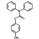 CAS#: 10369-97-8, 4-Methylphenyl Diphenylcarbamate