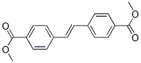 CAS 登录号：10374-80-8， 4-[2-(4-甲氧羰基苯基)乙烯基]苯甲酸甲酯