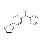 CAS#: 103741-08-8, [4-(1,3-Dioxolan-2-Yl)Phenyl](Phenyl)Methanone
