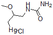 CAS 登录号：10375-56-1， [3-(氨基甲酰氨基)-2-甲氧基丙基]-氯汞
