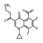 CAS#: 103772-12-9, Ethyl 1-Cyclopropyl-6,7,8-Trifluoro-5-Nitro-4-Oxo-1,4-Dihydro-3-Quinolinecarboxylate