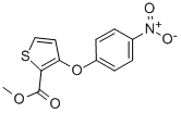 CAS 登录号：103790-37-0， 3-(4-硝基苯氧基)-2-噻吩羧酸甲酯