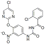 CAS#: 103829-02-3, 2-Chloro-N-[[4-(5-Chloropyrimidin-2-Yl)Oxy-3-Nitro-Phenyl]Carbamoyl]Benzamide