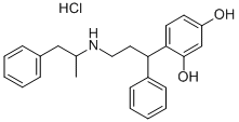 CAS 登录号：103849-39-4， 4-(3-((1-甲基-2-苯基乙基)氨基)-1-苯基丙基)-1,3-苯二酚盐酸盐