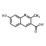 CAS#: 103853-86-7, 7-Hydroxy-2-Methyl-3-Quinolinecarboxylic Acid