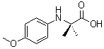 CAS 登录号：103856-06-0， N-(4-甲氧基苯基)-2-甲基丙氨酸