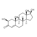 CAS#: 10390-14-4, (2beta,17beta)-2,17-Dihydroxyandrost-4-En-3-One