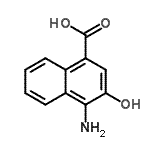 CAS#: 103907-14-8, 4-Amino-3-Hydroxy-1-Naphthoic Acid