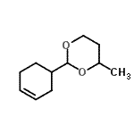 CAS#: 103907-82-0, 2-(3-Cyclohexen-1-Yl)-4-Methyl-1,3-Dioxane
