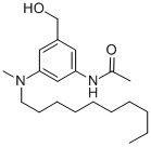 CAS#: 103955-90-4, N-[3-(Decyl-Methylamino)-5-(Hydroxymethyl)Phenyl]Acetamide