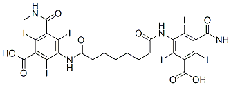 CAS#: 10397-76-9, 3-[7-[[3-Carboxy-2,4,6-Triiodo-5-(Methylcarbamoyl)Phenyl]Carbamoyl]Heptanoylamino]-2,4,6-Triiodo-5-(Methylcarbamoyl)Benzoic Acid