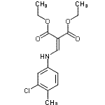 CAS#: 103976-11-0, Diethyl {[(3-Chloro-4-Methylphenyl)Amino]Methylene}Malonate