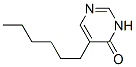 CAS#: 103980-64-9, 5-Hexyl-3H-Pyrimidin-4-One