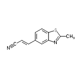 CAS#: 103983-98-8, (2E)-3-(2-Methyl-1,3-Benzothiazol-5-Yl)Acrylonitrile
