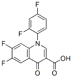 CAS#: 103995-01-3, 1-(2,4-Difluorophenyl)-6,7-Difluoro-1,4-Dihydro-4-Oxoquinoline-3-Carboxylic Acid