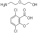 CAS#: 104040-79-1, 2-(2-Aminoethoxy)Ethanol;3,6-Dichloro-2-Methoxy-Benzoic Acid