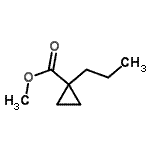CAS#: 104131-81-9, Methyl 1-Propylcyclopropanecarboxylate