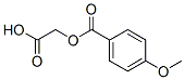 CAS#: 10414-68-3, ((4-Methoxybenzoyl)Oxy)Acetic Acid