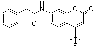 CAS 登录号：104145-35-9， N-[2-氧代-4-(三氟甲基)-2H-1-苯并吡喃-7-基]-苯乙酰胺