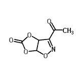 CAS#: 104169-02-0, 3-Acetyl-3A,6alpha-Dihydro[1,3]Dioxolo[4,5-d][1,2]Oxazol-5-One