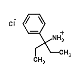 CAS#: 104177-96-0, 3-Phenyl-3-Pentanamine Hydrochloride (1:1)