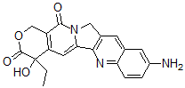 CAS#: 104195-62-2, (+-)-9-Amino-4-Ethyl-4-Hydroxy-1H-Pyrano[3',4':6,7]Indolizino[1,2-b]Quinoline3,14(4H,12H)-Dione