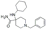 CAS 登录号：1042-35-9， 4-(环己基氨基)-1-(苯基甲基)哌啶-4-甲酰胺