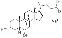 CAS 登录号：10421-49-5， 猪去氧胆酸钠