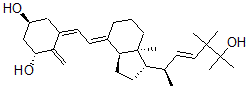 CAS#: 104211-73-6, (1S,3R,5Z)-5-[(2E)-2-[(1S,3aS,7aR)-1-[(E,2R)-6-Hydroxy-5,5,6-Trimethylhept-3-En-2-Yl]-7alpha-Methyl-2,3,3a,5,6,7-Hexahydro-1H-Inden-4-Ylidene]Ethylidene]-4-Methylidenecyclohexane-1,3-Diol