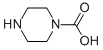 CAS 登录号：10430-90-7， 1-哌嗪羧酸