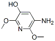 CAS#: 104333-03-1, 5-Amino-2,6-Dimethoxy-3-Hydroxypyridine