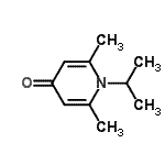 CAS 登录号：104338-37-6， 1-异丙基-2,6-二甲基-4(1H)-吡啶酮