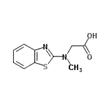 CAS#: 104344-92-5, N-1,3-Benzothiazol-2-Yl-N-Methylglycine
