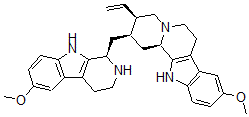 CAS#: 10438-16-1, (3beta)-18,19-Didehydro-10-Methoxy-16-[(R)-2,3,4,9-Tetrahydro-6-Methoxy-1H-Pyrido[3,4-b]Indol-1-Yl]-17-Norcorynan