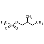 CAS#: 104418-40-8, (2S)-2-Methylbutyl Methanesulfonate