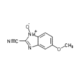 CAS#: 104512-94-9, 5-Methoxy-1H-Benzimidazole-2-Carbonitrile 1-Oxide