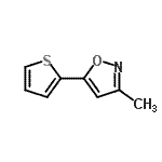 CAS#: 104516-55-4, 3-Methyl-5-(2-Thienyl)-1,2-Oxazole