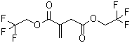 CAS 登录号：104534-96-5， 二(2,2,2-三氟乙基) 2-亚甲基琥珀酸酯