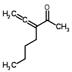 CAS#: 104550-70-1, 3-Ethenylidene-2-Heptanone