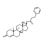 CAS#: 104625-48-1, (17beta)-3-Oxoestr-4-En-17-Yl 3-Phenylpropanoate