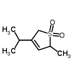 CAS#: 104664-76-8, 4-Isopropyl-2-Methyl-2,5-Dihydrothiophene 1,1-Dioxide