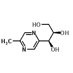 CAS 登录号：104670-27-1， (1S,2R)-1-(5-甲基-2-吡嗪基)-1,2,3-丙烷三醇