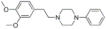 CAS#: 1047-68-3, 1-[2-(3,4-Dimethoxyphenyl)Ethyl]-4-Phenylpiperazine