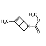 CAS#: 104704-59-8, Methyl 5-Methyl-2-Azabicyclo[2.2.0]Hex-5-Ene-2-Carboxylate