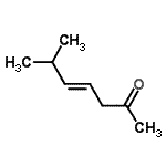 CAS 登录号：104728-05-4， (4E)-6-甲基-4-庚烯-2-酮