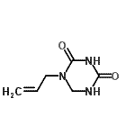 CAS#: 104732-58-3, 1-Allyl-1,3,5-Triazinane-2,4-Dione