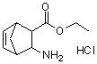 CAS 登录号：104770-18-5， 3-氨基双环[2.2.1]庚-5-烯-2-羧酸乙酯盐酸盐(1:1)